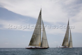 J-Class yacht Ranger and Valsheda