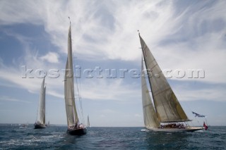 J-Class yacht Ranger and Valsheda