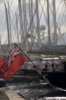 PALMA, MAJORCA - JUNE 16TH:  Fifty-two of the worlds largest and most expensive sailing superyachts have gathered in Majorca for The Superyacht Cup Ulysse Nardin 2007, including three days of sailing and social events.