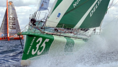 COWES ENGLAND  August 13th The Open 60 Delta Dore Rolex Fastnet Race 2007