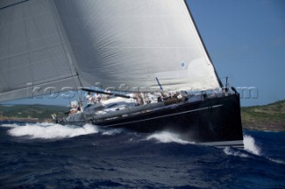 Swan 100 Virago - The Superyacht Cup 2007 Antigua in the Caribbean