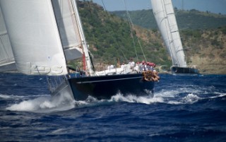 Swan 100 Virago - The Superyacht Cup 2007 Antigua in the Caribbean