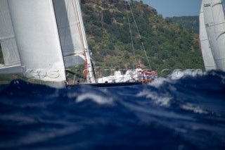 Swan 100 Virago - The Superyacht Cup 2007 Antigua in the Caribbean