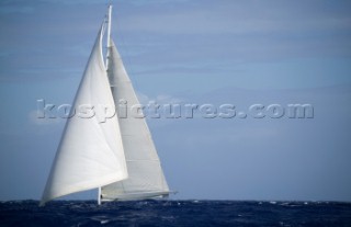 Swan 100 Virago - The Superyacht Cup 2007 Antigua in the Caribbean