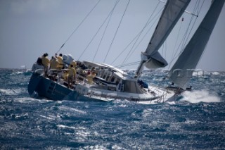 Patient Falcon - The Superyacht Cup 2007 Antigua in the Caribbean