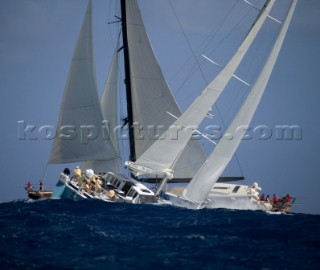 The Superyacht Cup 2007 in Antigua in the Caribbean