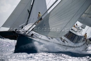 The Superyacht Cup 2007 in Antigua in the Caribbean