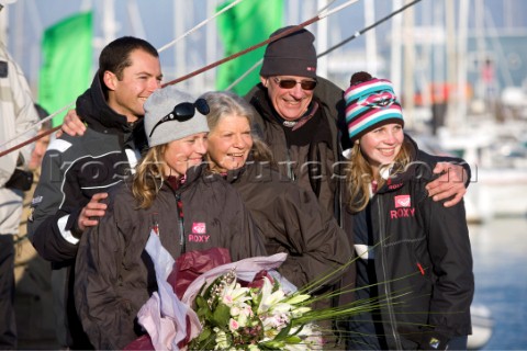 2008 VENDEE GLOBEFinish Solo round the world sailing race non stop without assistance 24840 NM Sam D