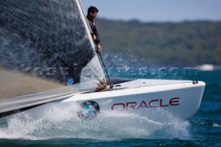 Auckland, 26 01 2009. Louis Vuitton Pacific Series. Practice Day. Emirates Team New Zealand.