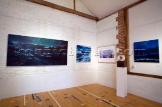 Voyage - Art Exhibition by Pippa Blake and Kos including combined work in pastels and limited edition prints photography at the Moncrieff-Bray Gallery in Petworth until June 21st.