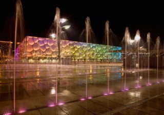 Beijing - 06/08/08. OLYMPIC GAMES 2008. National Aquatics Centre in  Beijing. Photo: ©©Carlo Borlenghi/