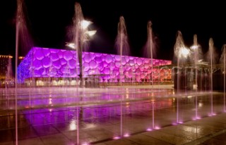 Beijing - 06/08/08. OLYMPIC GAMES 2008. National Aquatics Centre in  Beijing. Photo: ©©Carlo Borlenghi/