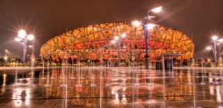 Beijing - 06/08/08. OLYMPIC GAMES 2008. The Birds Nest National Stadium in Beijing. Photo: ©©Carlo Borlenghi/