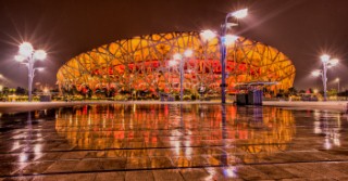 Beijing - 06/08/08. OLYMPIC GAMES 2008. The Birds Nest National Stadium in Beijing. Photo: ©©Carlo Borlenghi/