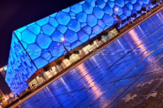 Beijing - 06/08/08. OLYMPIC GAMES 2008. National Aquatics Centre in  Beijing. Photo: ©©Carlo Borlenghi/