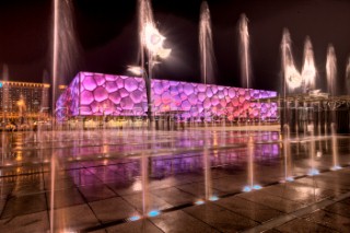 Beijing - 06/08/08. OLYMPIC GAMES 2008. National Aquatics Centre in  Beijing. Photo: ©©Carlo Borlenghi/