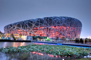 Beijing - 06/08/08. OLYMPIC GAMES 2008. The Birds Nest National Stadium in Beijing. Photo: ©©Carlo Borlenghi/