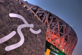 Beijing - 06/08/08. OLYMPIC GAMES 2008. The Birds Nest National Stadium in Beijing. Photo: ©©Carlo Borlenghi/