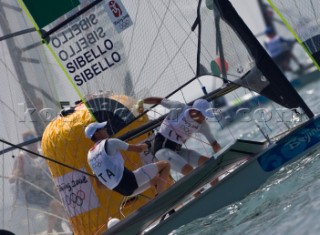 Qindao - 10/08/2008OLYMPIC GAMES 200849er - Italy - Piero Sibello and Gianfranco SibelloPhoto: ©©Carlo Borlenghi/