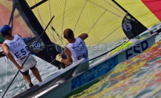 Qindao - 10/08/2008OLYMPIC GAMES 200849er - Spain - Iker Martinez and Xabier FernandezPhoto: ©©Carlo Borlenghi/