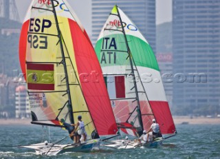 Qindao - 10/08/2008OLYMPIC GAMES 200849er - Spain - Iker Martinez and Xabier FernandezPhoto: ©©Carlo Borlenghi/