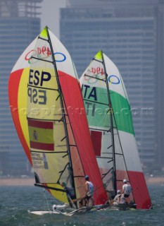 Qindao - 10/08/2008OLYMPIC GAMES 200849er - Spain - Iker Martinez and Xabier FernandezPhoto: ©©Carlo Borlenghi/