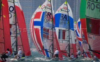 Qindao - 10/08/2008OLYMPIC GAMES 200849er  Regatta Day 1Photo: ©©Carlo Borlenghi/