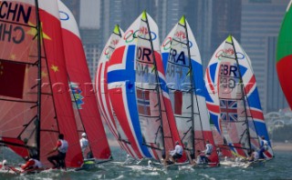 Qindao - 10/08/2008OLYMPIC GAMES 200849er  Regatta Day 1Photo: ©©Carlo Borlenghi/