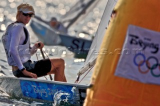 XIXX Olympic Games. Qindao (CHN) - Aug.8th -24th, 2008. 12nd August. Laser - France - Jean Baptiste Bernaz.