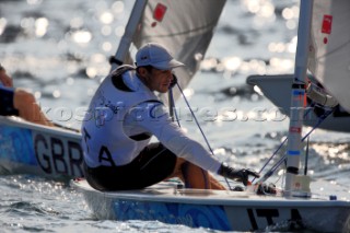 XIXX Olympic Games. Qindao (CHN) - Aug.8th -24th, 2008. 12nd August. Laser - Italy - Diego Romero.