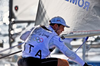 XIXX Olympic Games. Qindao (CHN) - Aug.8th -24th, 2008. 12nd August. Laser - Italy - Diego Romero.