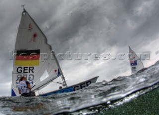 Qingdao (China) - 2008/08/15  Olympic Games Laser Radial - Germany - Petra Niemann
