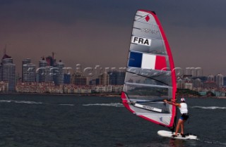 Qingdao (China) - 2008/08/15  Olympic Games Windsurfer Womens - PR China - Yin Jian