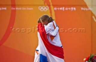 Qingdao (China) - 2008/08/18  Olympic Games 470 Womens - Netherlands - Marcelien De Koning and Lobke Berkhout (Silver Medal)