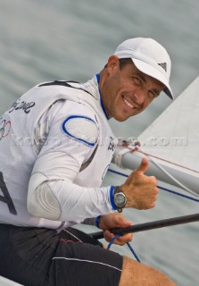 Qingdao (China) - 2008/08/19  Olympic Games BRONZE MEDAL Laser - Italy - Diego Romero