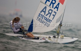 Qingdao (China) - 2008/08/19  Olympic Games Laser Radial - France - Sarah Steyaert