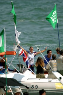 Qingdao, China, 2008 OLYMPICS RS:X F - GBR - Bryony Shaw  (no sale to Denmark)