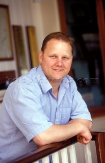 Yacht designer and naval architect Bjorn Johanssen who is part of the bembridge Lifeboat RNLI