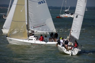 Skandia Cowes Week 2008 - J80 One Design fleet racing