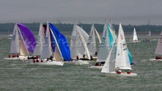 Skandia Cowes Week 2008 - J80 One Design fleet racing