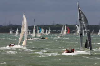 Skandia Cowes Week 2008 - windy race Black Group