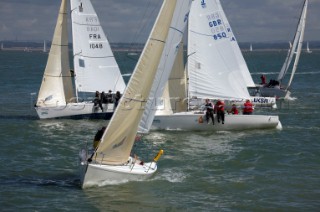 Skandia Cowes Week 2008 - J80 One Design fleet racing