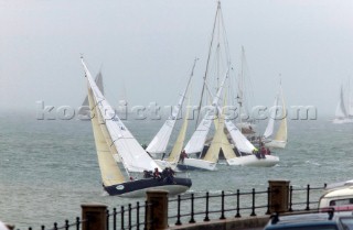 Skandia Cowes Week 2008 - J80 One Design fleet racing