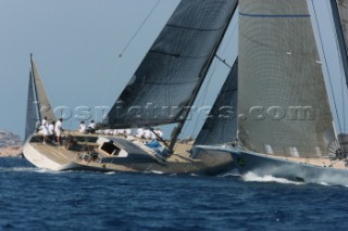 The Maxi Yacht Rolex Cup 2008, one of the main events on the yachting calendar, in Porto Cervo Sardinia