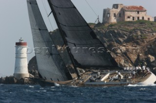 The Maxi Yacht Rolex Cup 2008, one of the main events on the yachting calendar, in Porto Cervo Sardinia