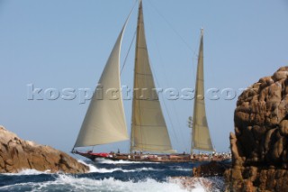 The Maxi Yacht Rolex Cup 2008, one of the main events on the yachting calendar, in Porto Cervo Sardinia