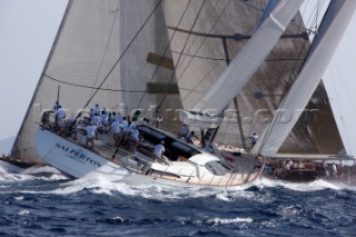 The Maxi Yacht Rolex Cup 2008, one of the main events on the yachting calendar, in Porto Cervo Sardinia