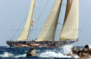 The Maxi Yacht Rolex Cup 2008, one of the main events on the yachting calendar, in Porto Cervo Sardinia