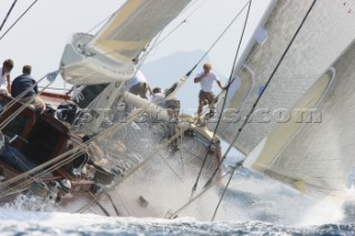 The Maxi Yacht Rolex Cup 2008, one of the main events on the yachting calendar, in Porto Cervo Sardinia