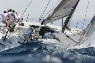 The Maxi Yacht Rolex Cup 2008, one of the main events on the yachting calendar, in Porto Cervo Sardinia